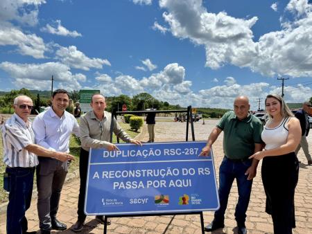 Legislativo de Tabaí prestigia entrega da duplicação da RST-287