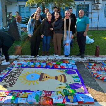 Câmara Municipal transforma celebração de Corpus Christi em gesto de solidariedade