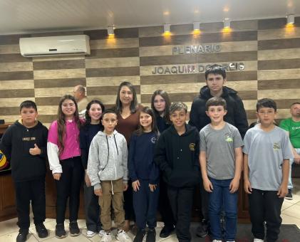 Câmara de Vereadores de Tabaí apresenta projeto Vereador Mirim
